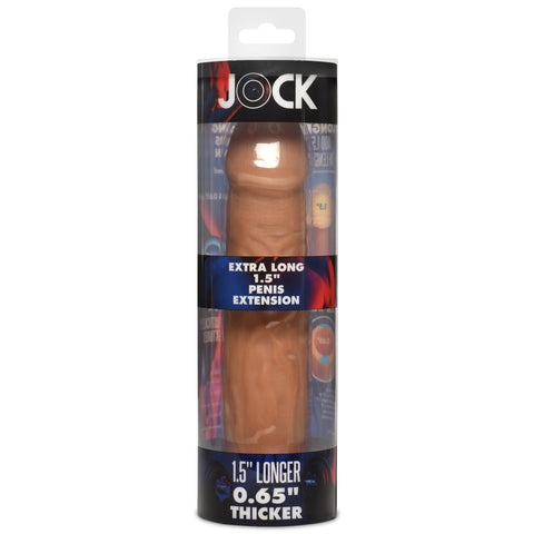 Curve Toys JOCK Extra Long 1.5 Inch Penis Extension Sleeve