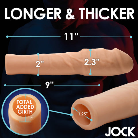 Curve Toys JOCK Extra Thick 2 Inch Penis Extension Sleeve