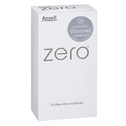 Ansell Zero Uber Thin Condoms - Condoms