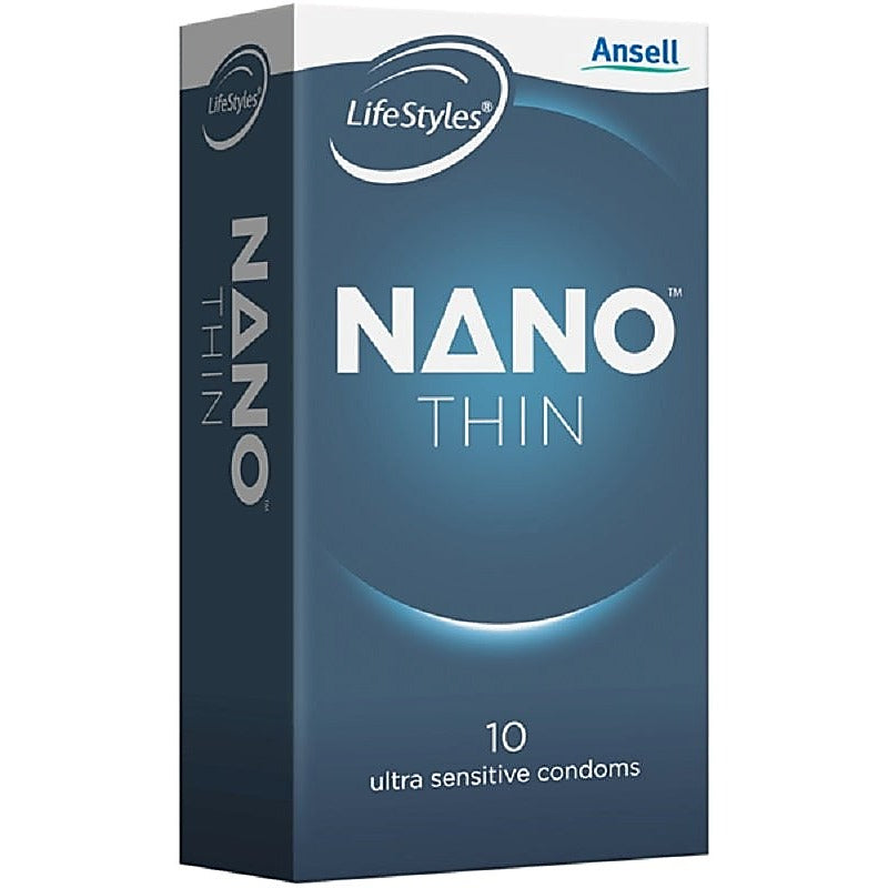 Ansell Lifestyles Nano Thins 10 Pack - Condoms
