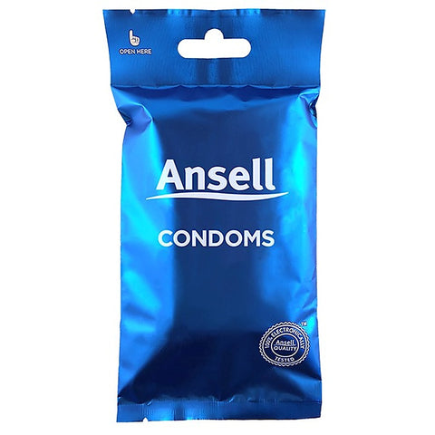 Ansell Lifestyle Ribbed Condoms 12 Pk - Condoms