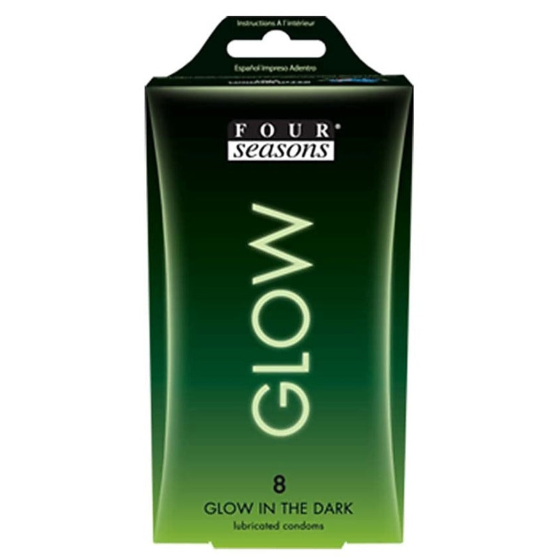 Premium Glow In Dark Condoms by Four Seasons - Condoms