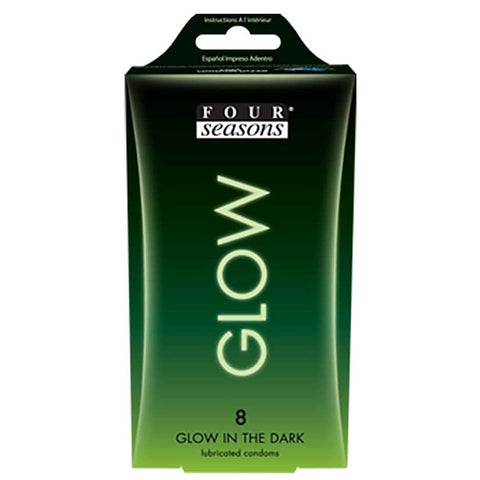Premium Glow In Dark Condoms by Four Seasons - Condoms