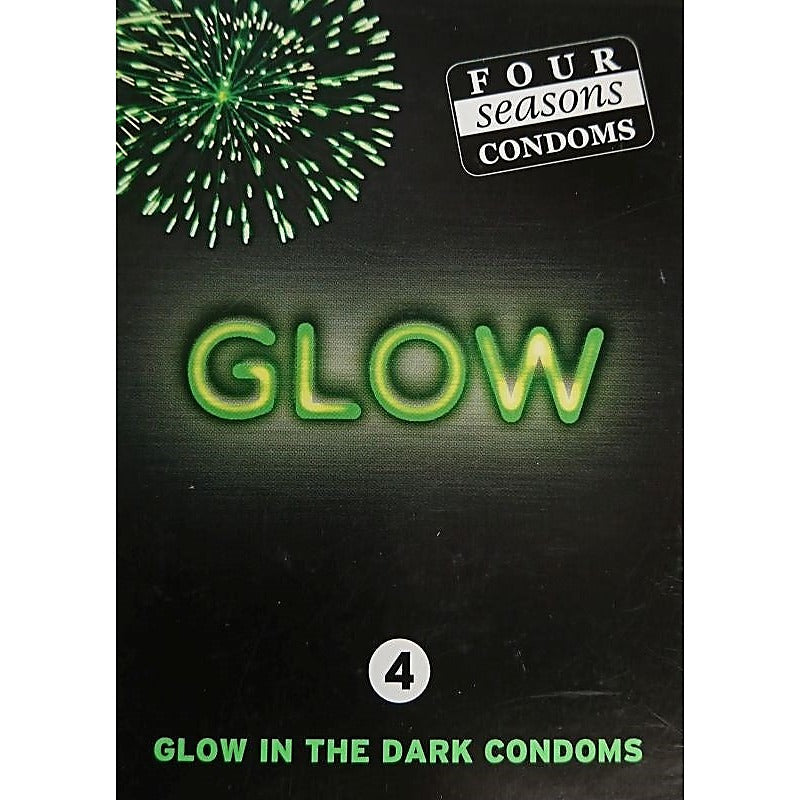 Premium Glow In Dark Condoms by Four Seasons - Condoms