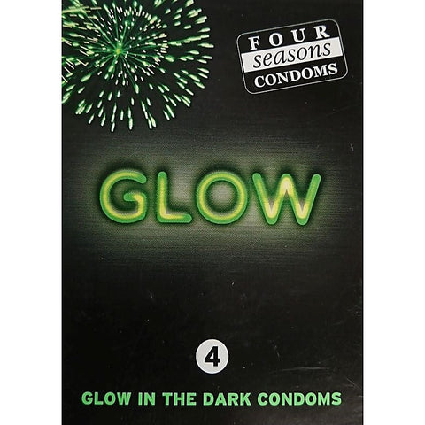 Premium Glow In Dark Condoms by Four Seasons - Condoms
