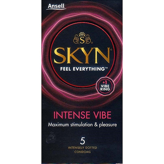 Ansell Skyn Intense Vibe Condoms - Condoms