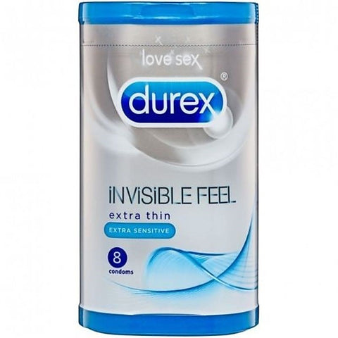 Durex Invisible Feel - Sensual Condoms for Heightened Pleasure - Condoms
