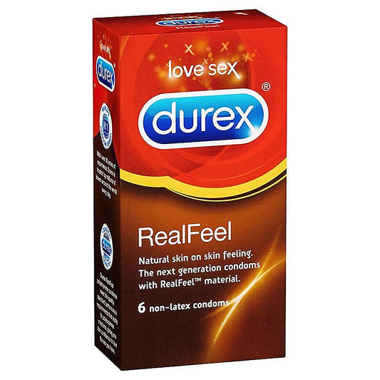 Durex Real Feel Non-Latex 6 Pack - Condoms