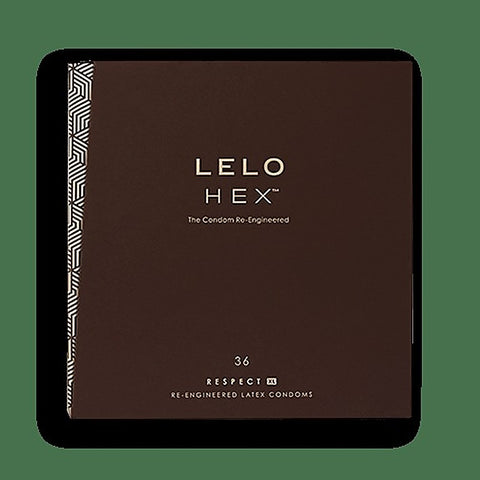 Hex Respect Hexagonal Structure Condoms by Lelo - Condoms