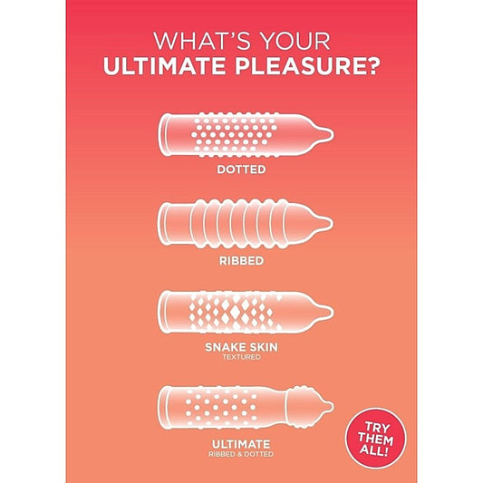 Lifestyles Ultimate Pleasures Condoms - Condoms