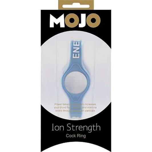 MOJO Ion Strength Cock Ring Black - Cock Rings