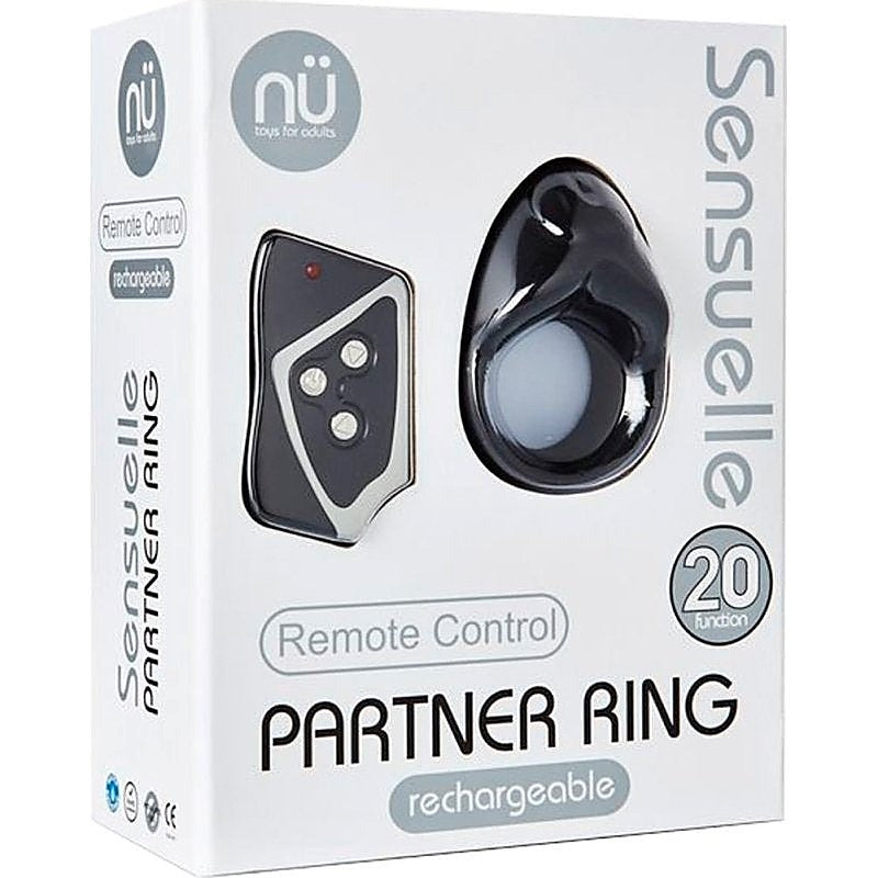 Nu Sensuelle Remote Control Partner Ring - Cock Rings