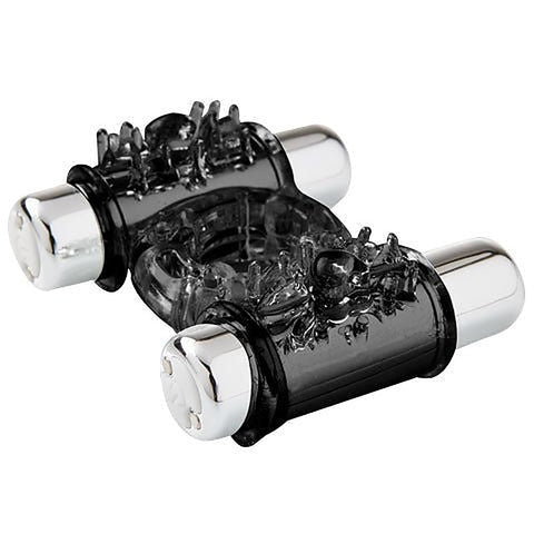 NU Sensuelle Double Action Rechargeable Bullet Ring - Cock Rings