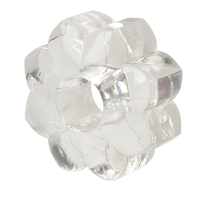 Basic Essentials Set of 4 Super Stretchy Cock Rings - Stretchy Cock Rings