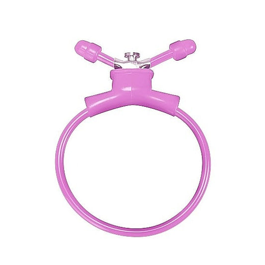 SHOTS Adjustable Cock Ring in Pink - Cock Rings