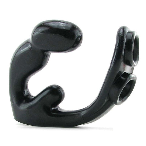 Rogue Erection Enhancer with Anal Stim by XR Brands - Stretchy Cock Rings
