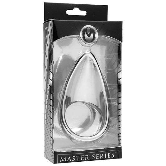 Master Series Taint Licker Cock Ring Small - Steel Cock Rings