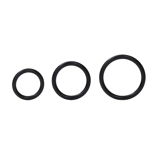 CalExotics Silicone Support Stretchy Cock Rings Set - Cock Rings