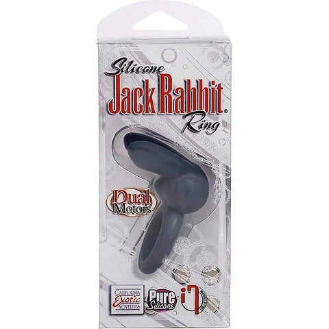 Silicone Jack Rabbit Vibrating Cock Ring - Vibrating Cock Rings