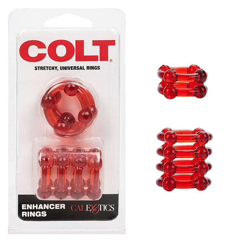 Colt Buckshot Stretchy Men's Silicone Cock Rings - Cock Rings