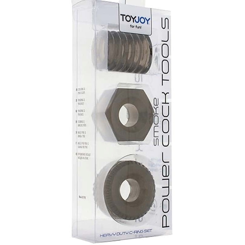 Professional Power Cock Tools by Toy Joy - Cock Rings