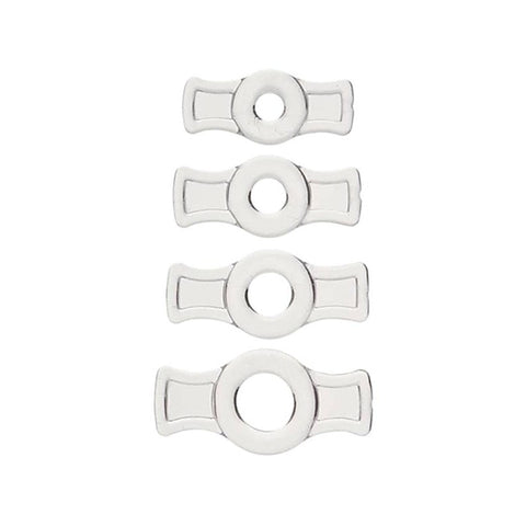 Premium TitanMen Cock Ring Set by Doc Johnson - Cock Ring Sets