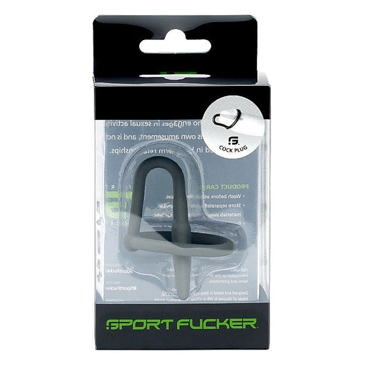 Cock Plug By Sport Fucker Grey - Cock Rings