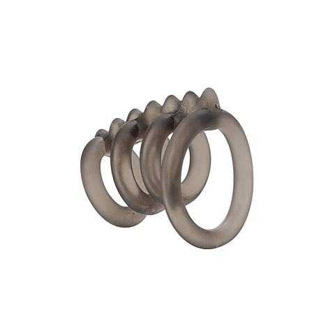 Support Master Triple Smooth Cock Rings - Cock Rings