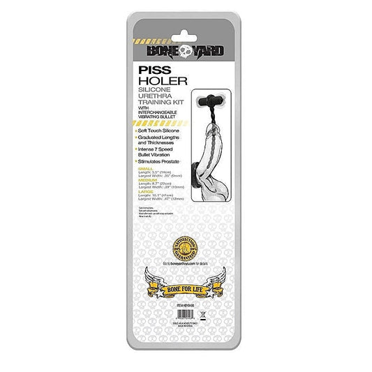 Boneyard Silicone Vibrating Urethra Trainer Kit - Cock Rings
