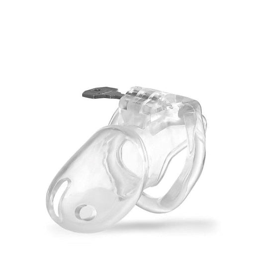 Brutus Stealth Chastity Cage Clear - Male Chastity