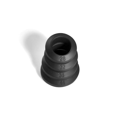 Big Bulge Silicone Cock Ring 4 Pc Set by Brutus - Cock Ring Sets