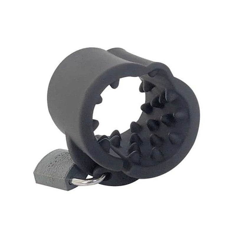 Brutus Cruncher Lockable Spiked Ball Stretcher - Ball and Cock Toys