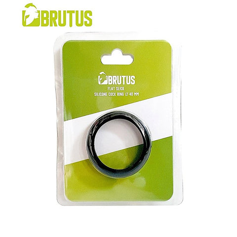 Brutus Flat Slick Cock Ring - Ball and Cock Toys