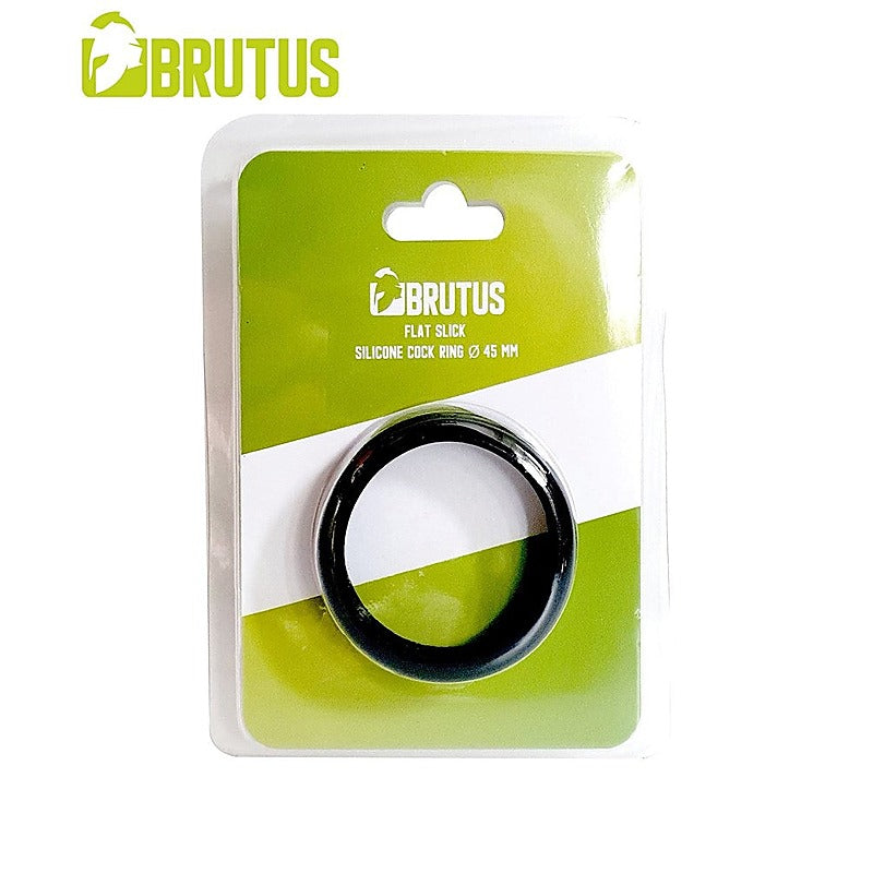 Brutus Flat Slick Cock Ring - Ball and Cock Toys