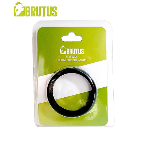 Brutus Flat Slick Cock Ring - Ball and Cock Toys