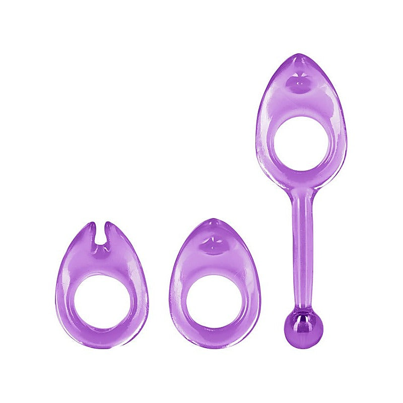 Shane's World Class Cock Rings Set by California Exotics - Cock Rings