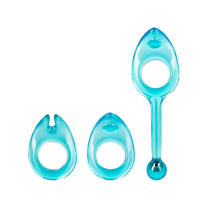 Shane's World Class Cock Rings Set by California Exotics - Cock Rings