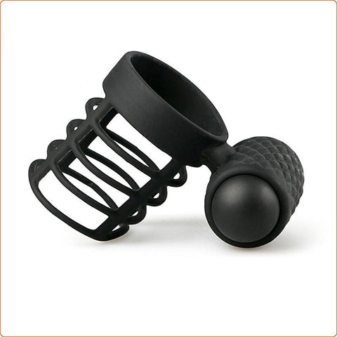 Silicone Vibration Penis Ring - Ball and Cock Toys