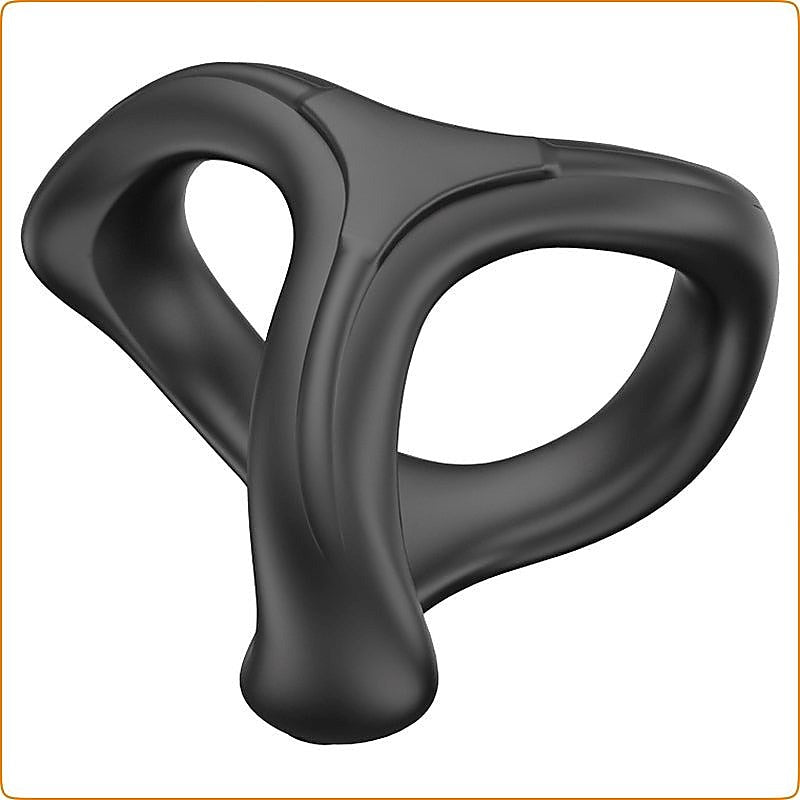 Whirlwind Silicone Cock Ring - Ball and Cock Toys