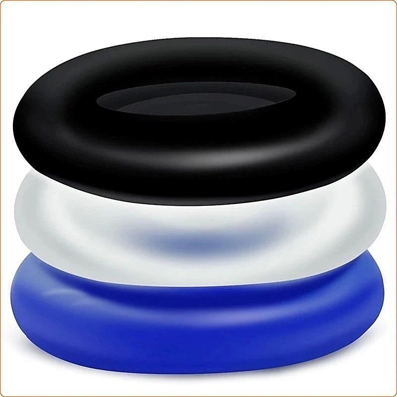 Stay Hard Cockrings - Ball and Cock Toys