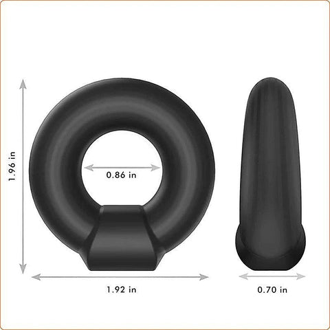 Soft Silicone Penis Ring by BDStyle - Ball and Cock Toys