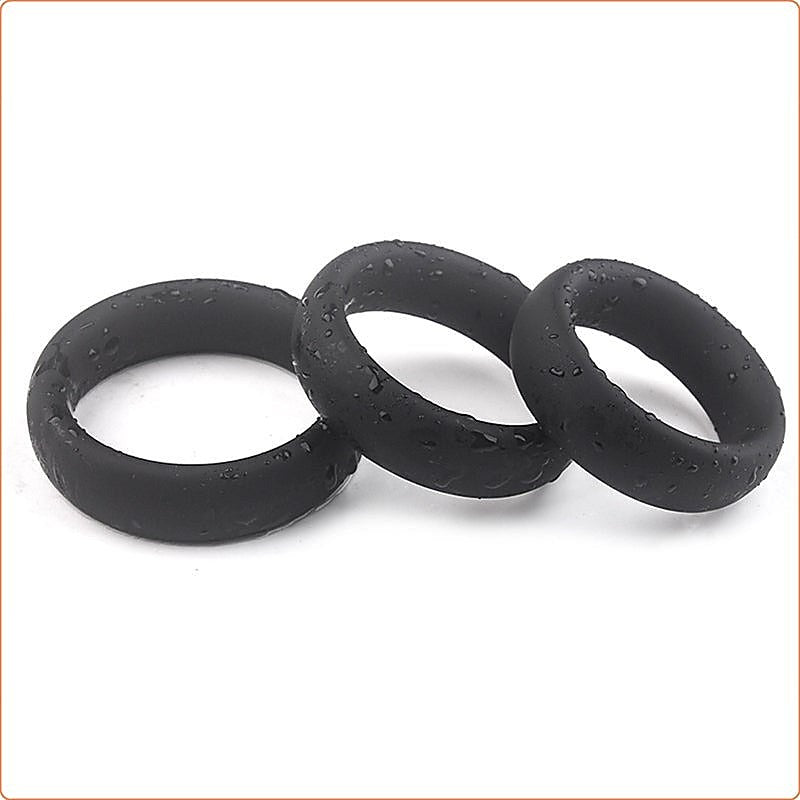 Thick 3 C-Ring Set by BDStyle - Ball and Cock Toys