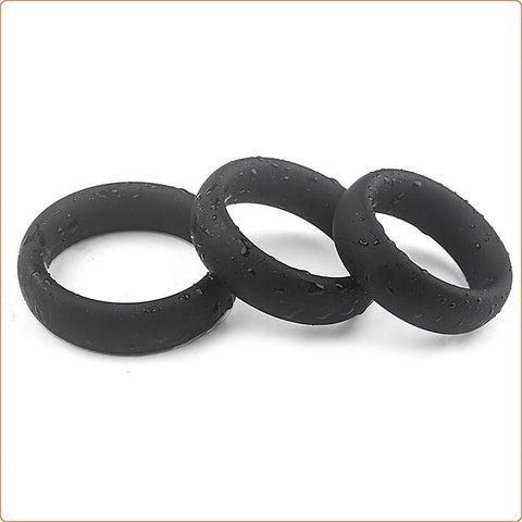 Thick 3 C-Ring Set by BDStyle - Ball and Cock Toys