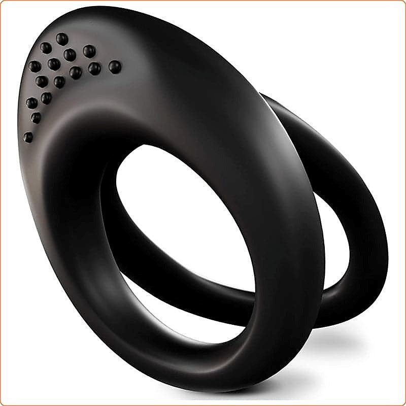 Dual Penis Ring For Men by BDStyle - Ball and Cock Toys