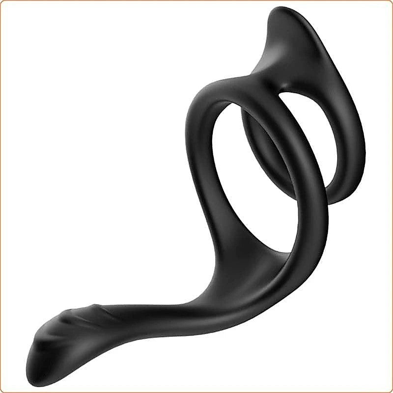 Dog Tail Silicone Cock Ring by BDStyle - Ball and Cock Toys
