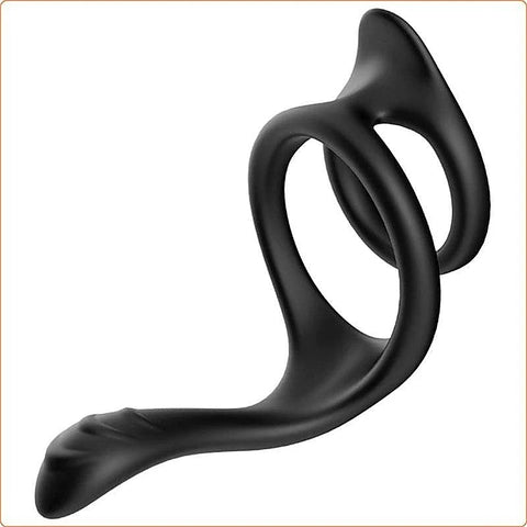 Dog Tail Silicone Cock Ring by BDStyle - Ball and Cock Toys