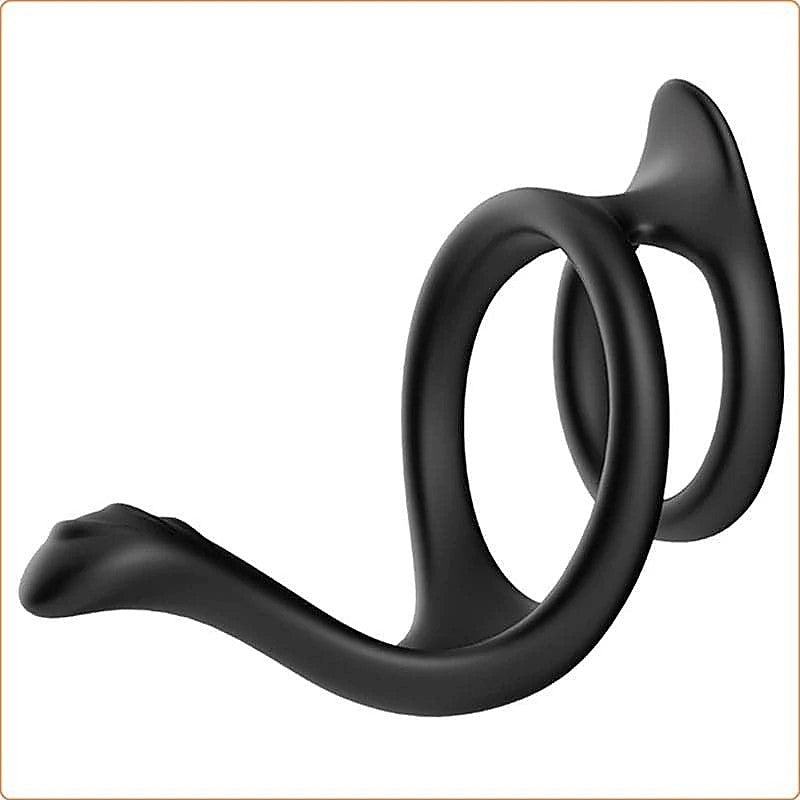 Dog Tail Silicone Cock Ring by BDStyle - Ball and Cock Toys