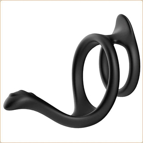 Dog Tail Silicone Cock Ring by BDStyle - Ball and Cock Toys