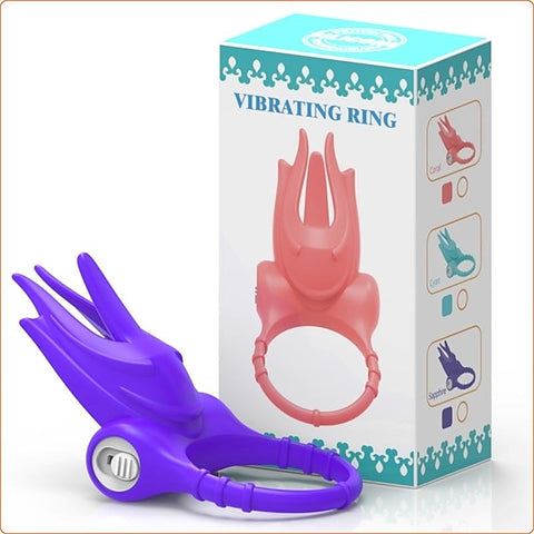 Monster Vibrating Cock Ring by BDStyle - Ball and Cock Toys
