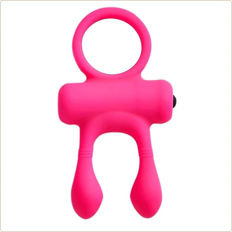 Rabbit Silicone Cockring - Ball and Cock Toys